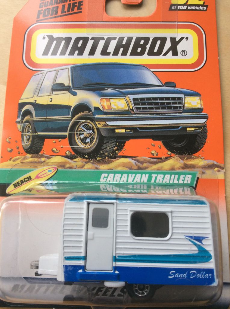 Caravan Trailer - Beach toy car collectible - Main Image 1
