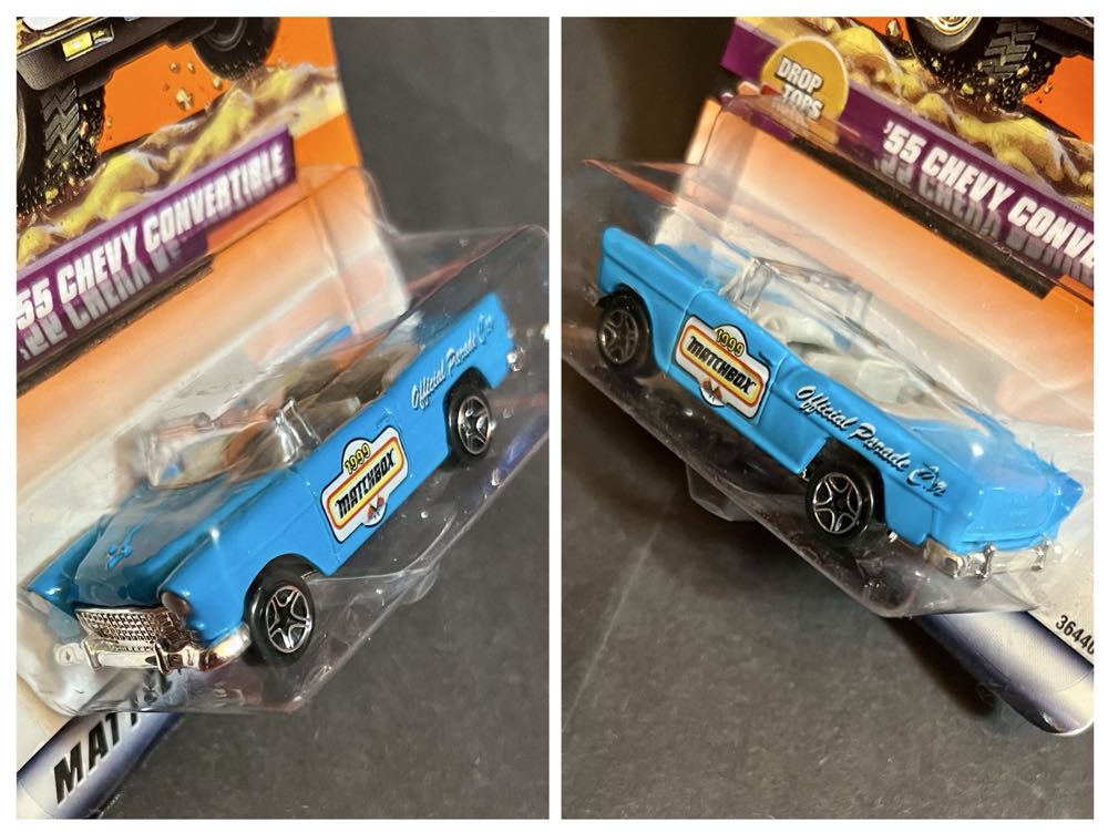 ‘55 Chevy Convertible - MB Drop Tops toy car collectible - Main Image 3