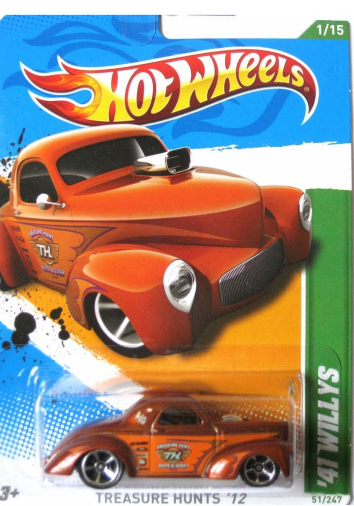 ’41 Willys - 12 Treasure Hunt toy car collectible - Main Image 1
