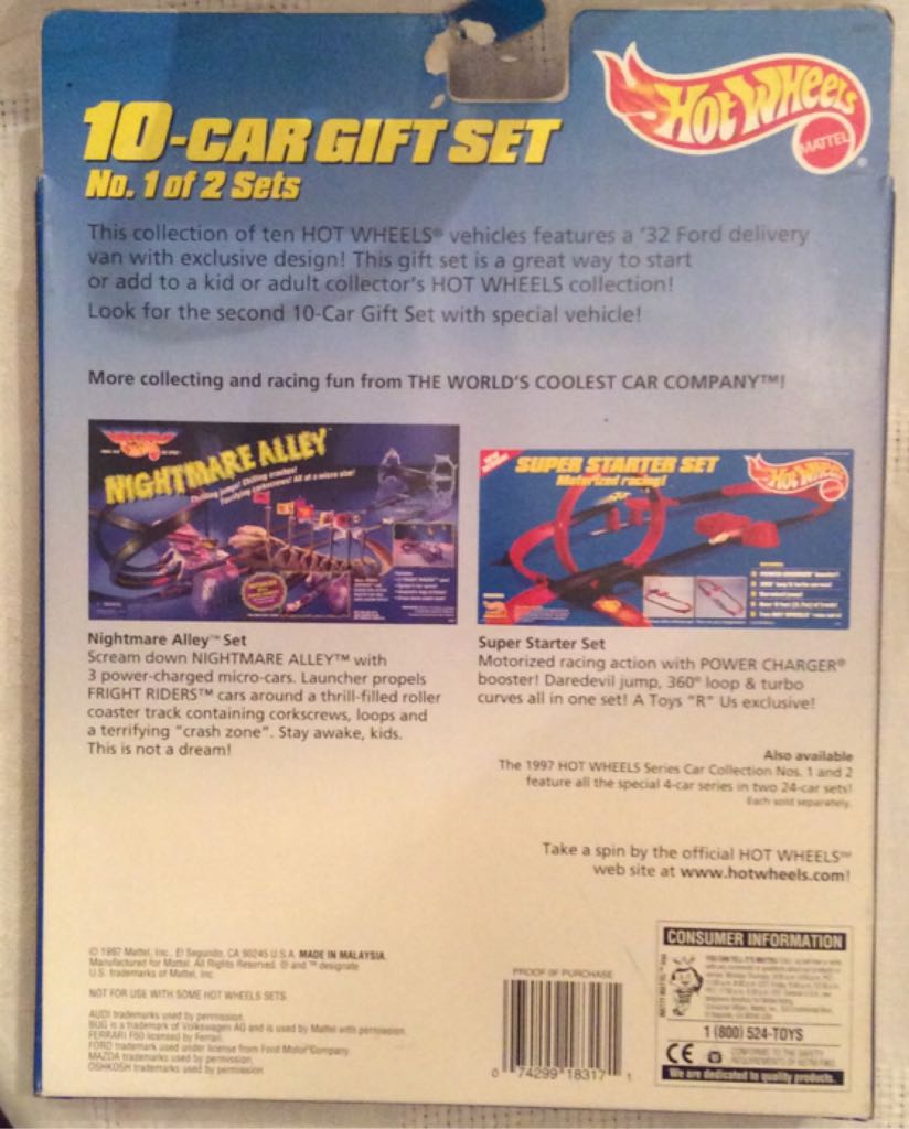 10-Pack - Exclusive Series toy car collectible - Main Image 2