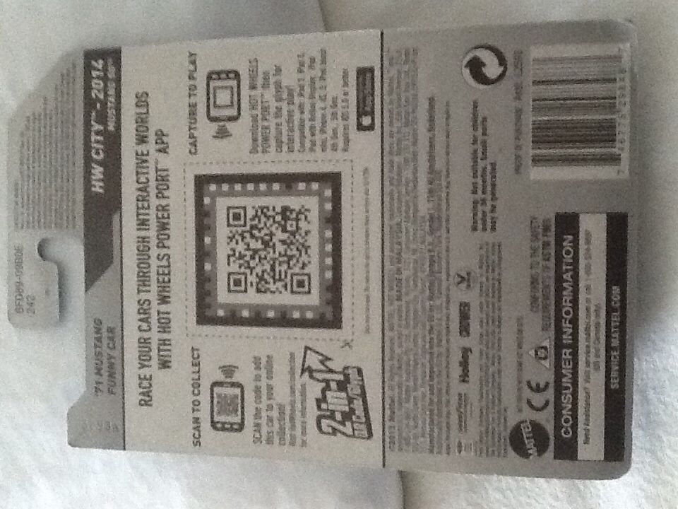 1971 Mustang Funny Car Blue - City toy car collectible - Main Image 2