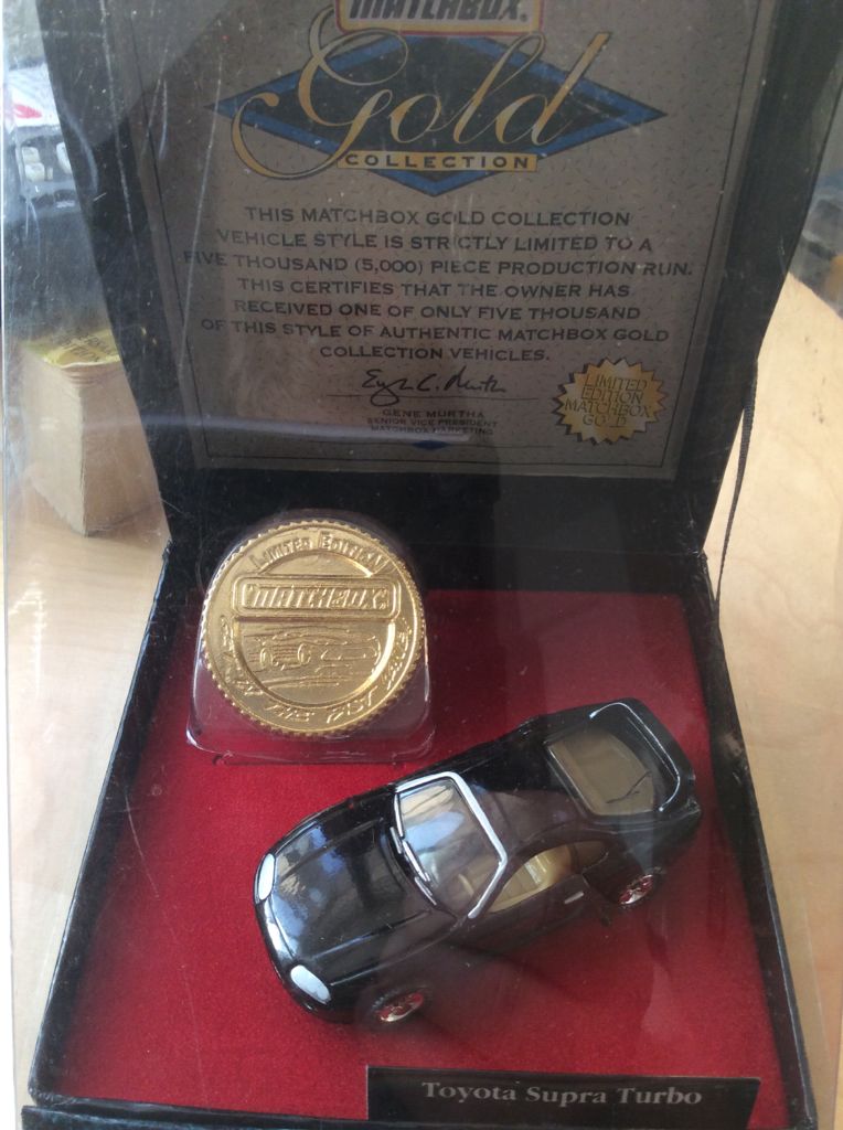 Toyota Supra Turbo - Gold Collection toy car collectible - Main Image 1