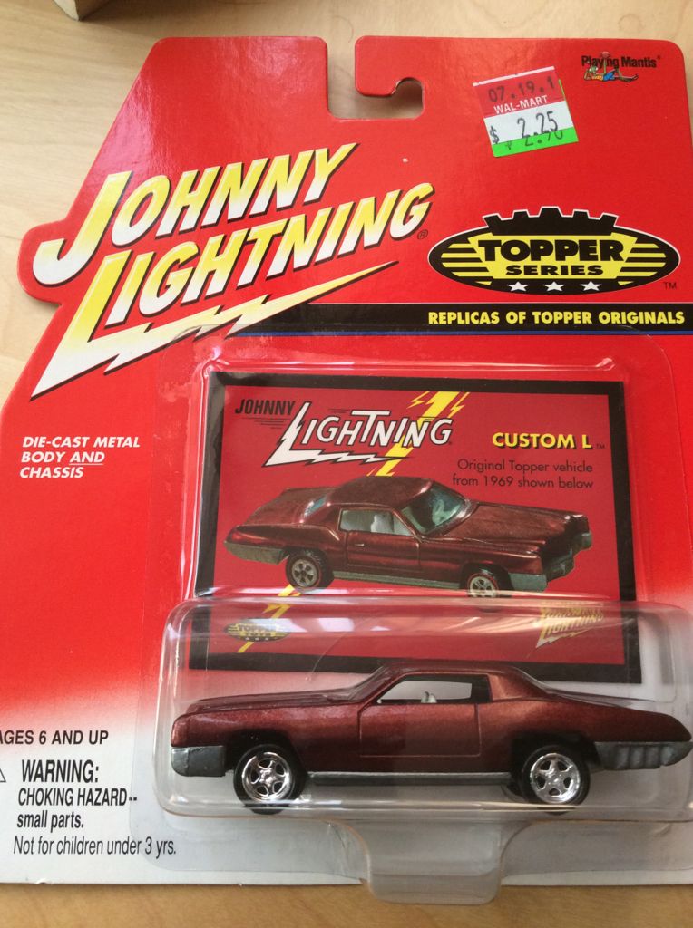 Custom L - Topper Series toy car collectible - Main Image 1