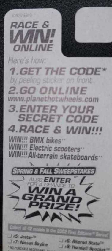 Nissan Skyline - 2002 First Editions toy car collectible - Main Image 3