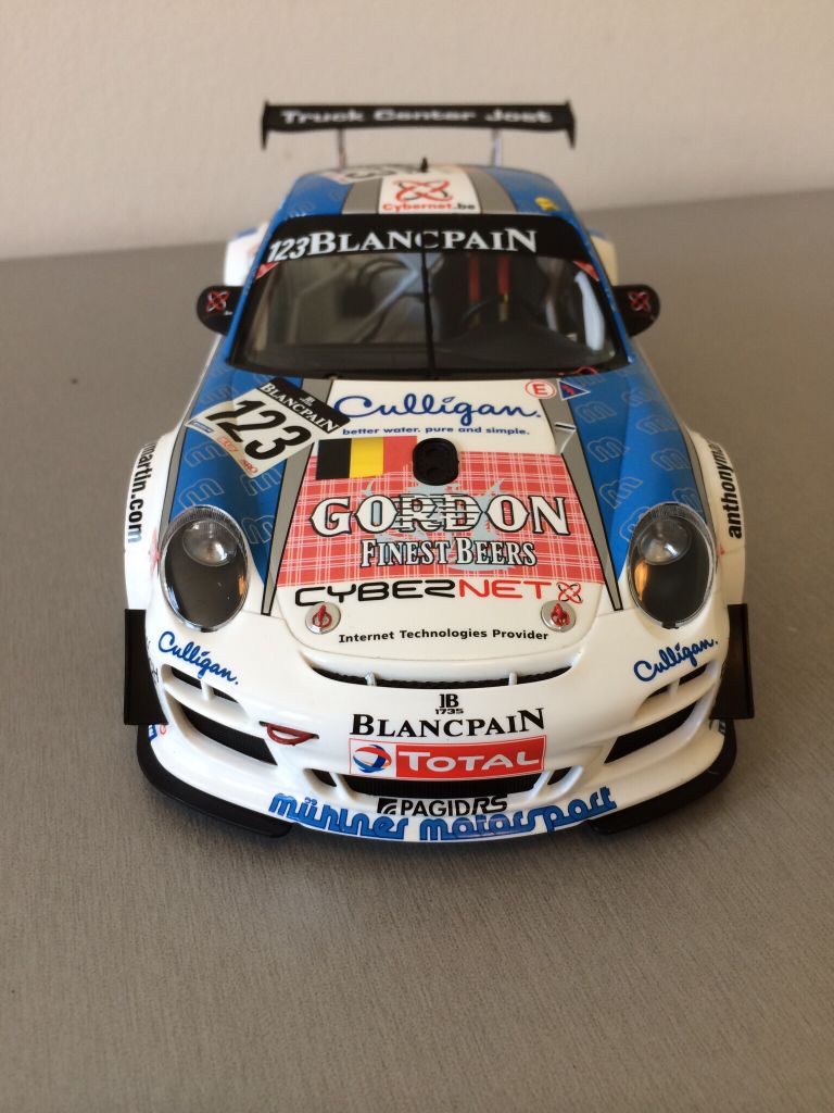 Porsche 911, Gt3r 1000km Spa - Minichamps toy car collectible - Main Image 2