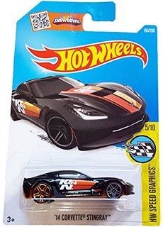 Chevy Corvette Stingray ‘14 - HW Speed Graphics toy car collectible - Main Image 2