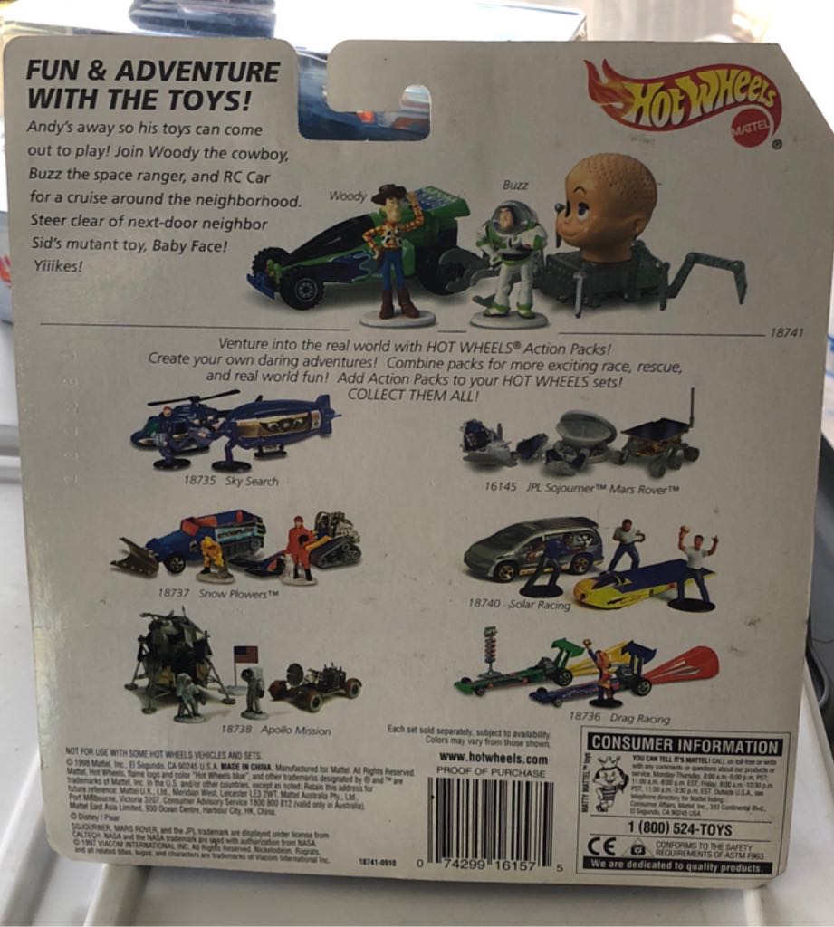 Toy Story Action Pack - Action Pack toy car collectible - Main Image 2