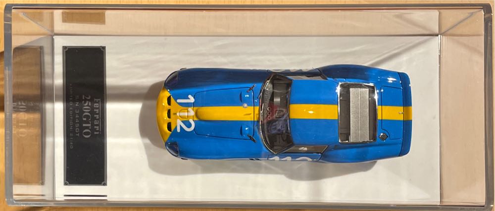 Ferrari 250 GTO #112 - SCM MODEL toy car collectible - Main Image 2