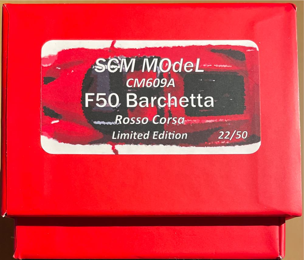 Ferrari F50 Barchetta - SCM MODEL toy car collectible - Main Image 4
