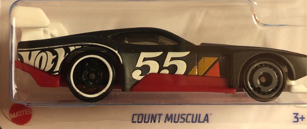 2023 Hot Wheels Count Muscula - Muscle Mania toy car collectible [Barcode 194735103065] - Main Image 4