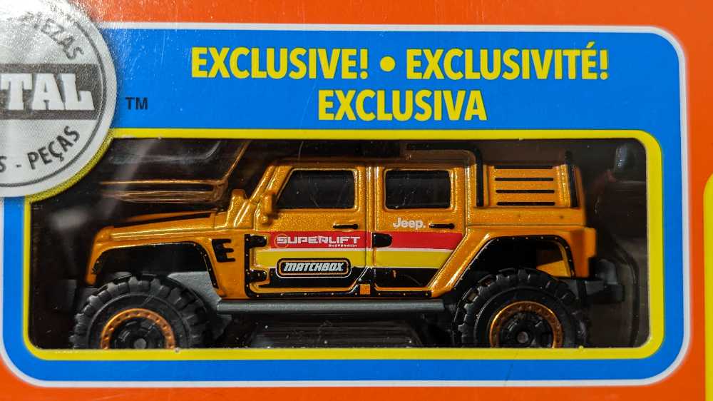 Jeep Wrangler Superlift - Matchbox - 9 pack toy car collectible - Main Image 2
