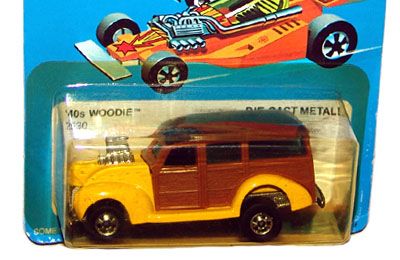 Hi Rakers 40s Woody  toy car collectible - Main Image 1
