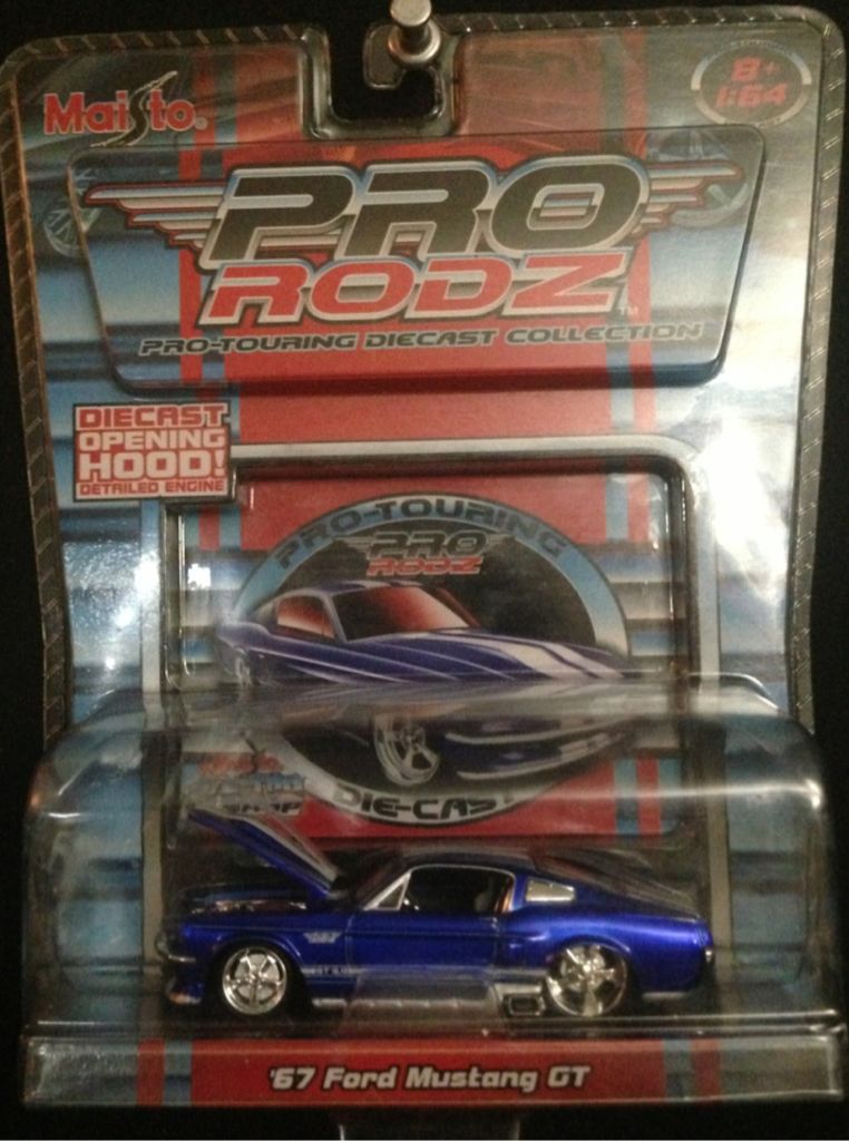 ’67 Ford Mustang GT - Pro Touring Diecast Collection toy car collectible - Main Image 1