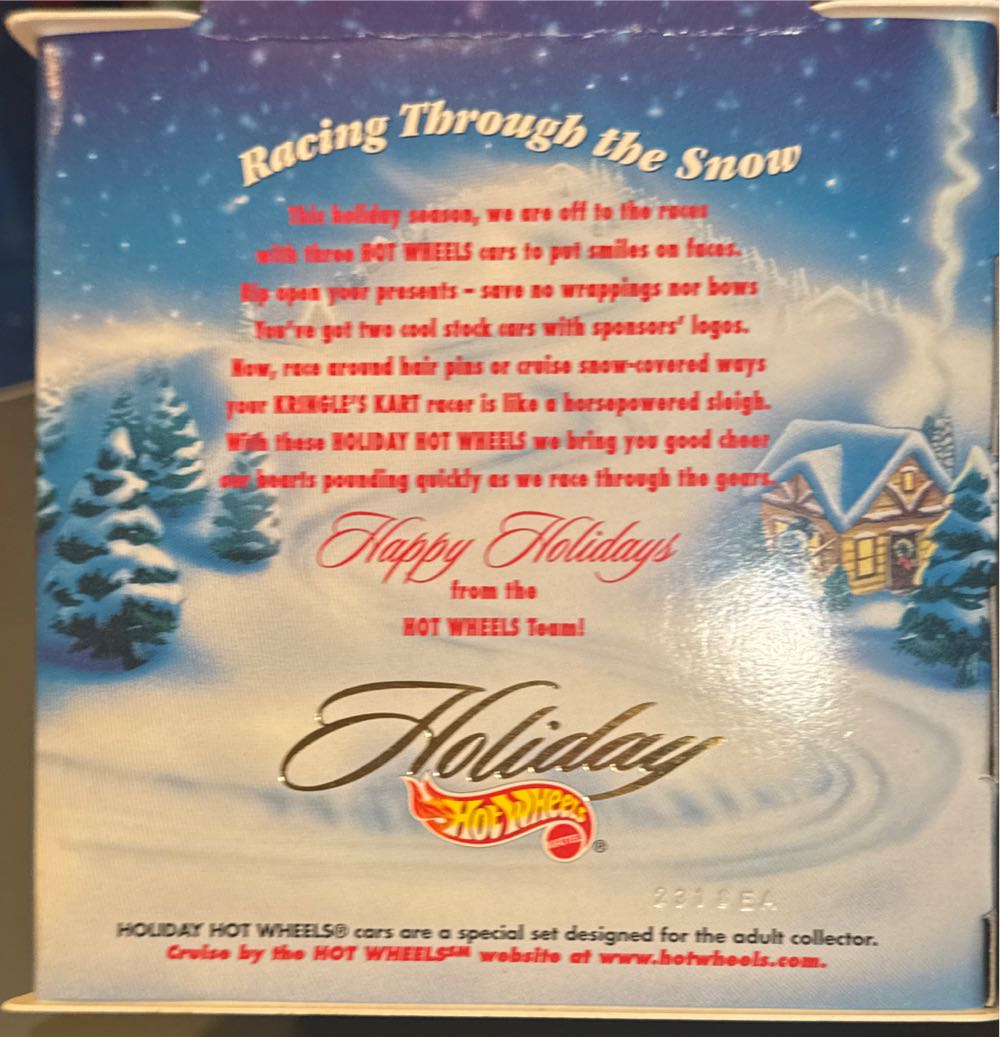 Rudolphs Racer - Holiday Hotwheels toy car collectible - Main Image 2