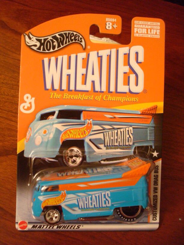 Vw Bus Wheaties toy car collectible - Main Image 1