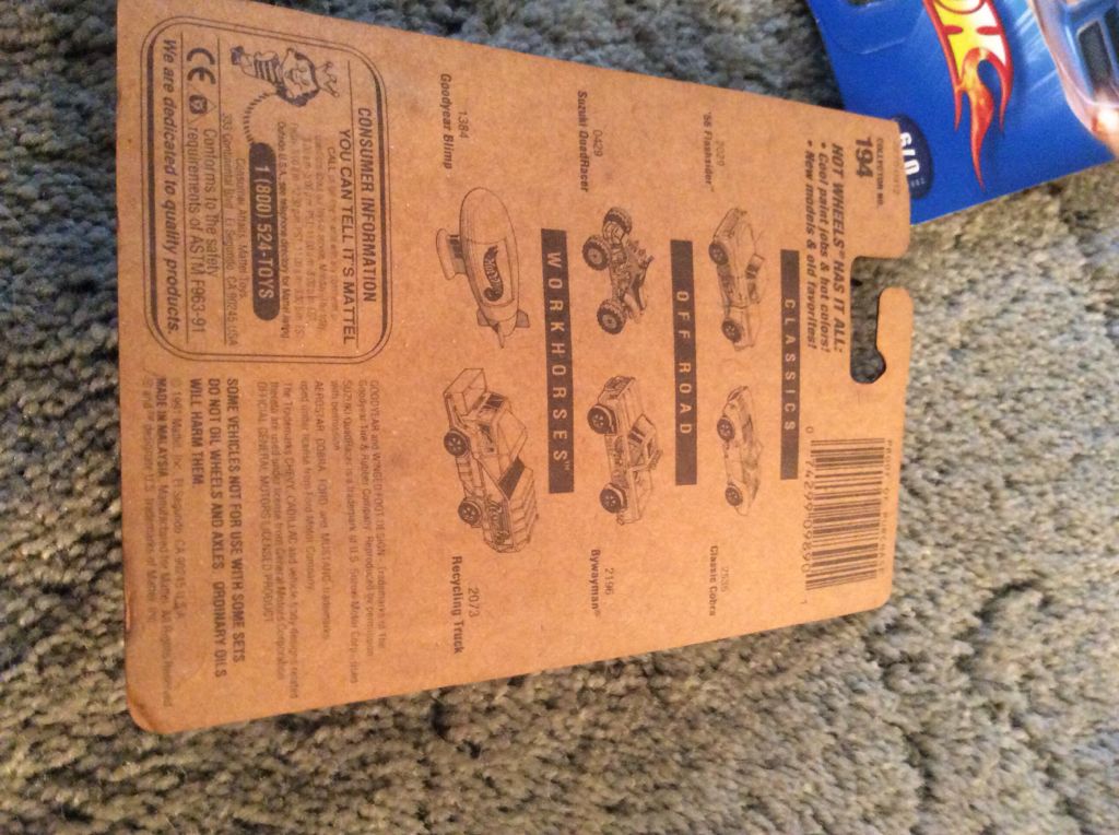 Goodyear Blimp - 1991 Goodyear Blimp toy car collectible - Main Image 2