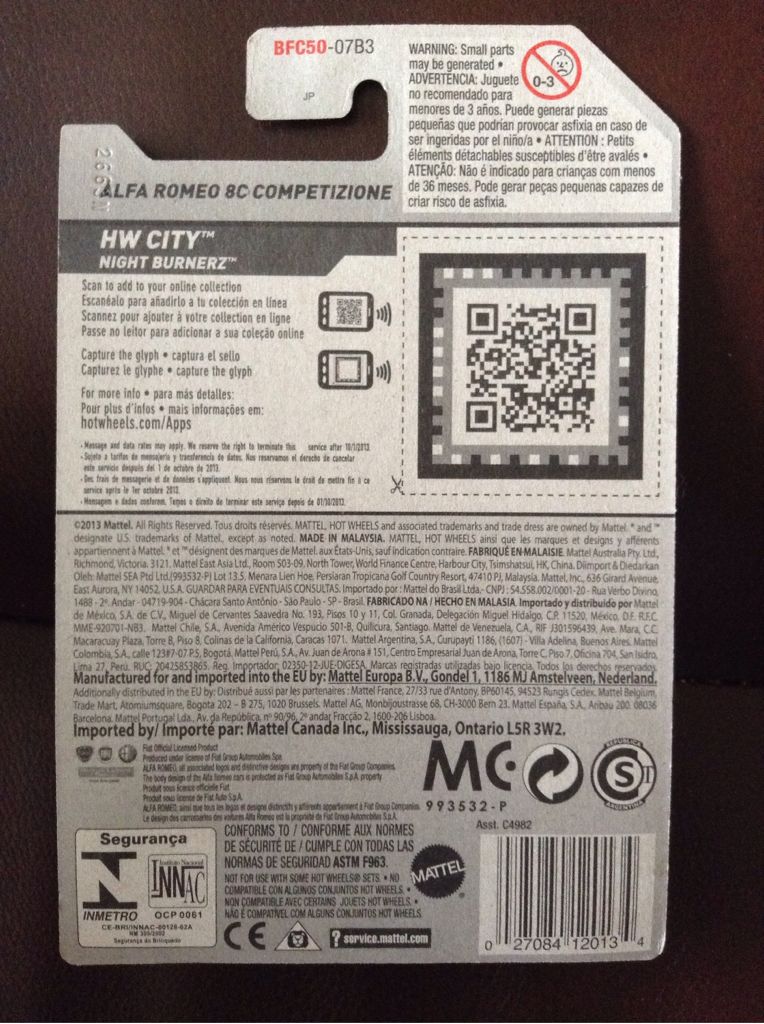 ALFA ROMEO 8C COMPETIZIONE~FACTORY FRESH™️ - 2022-FACTORY FRESH™️ toy car collectible - Main Image 2