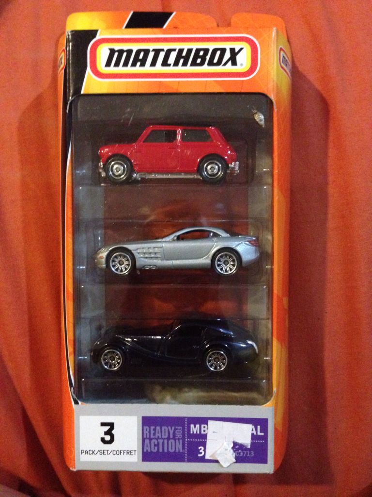 Ready For Action 3 Pack - Mbx Metal toy car collectible - Main Image 1