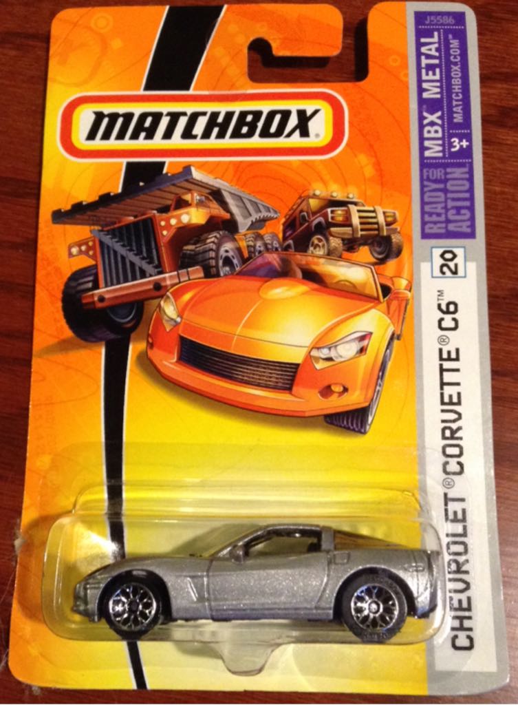 Corvette C6 Chevrolet - Matchbox toy car collectible - Main Image 2