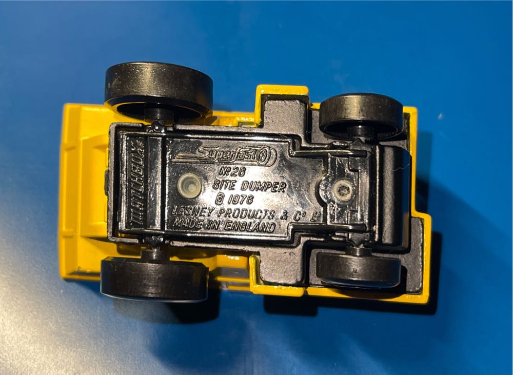 Site Dumper - Matchbox - Superfast toy car collectible - Main Image 4