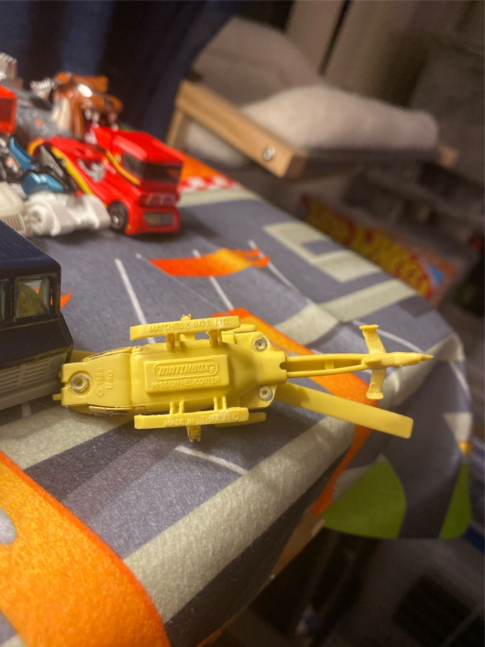 Mission Helicopter  toy car collectible - Main Image 3