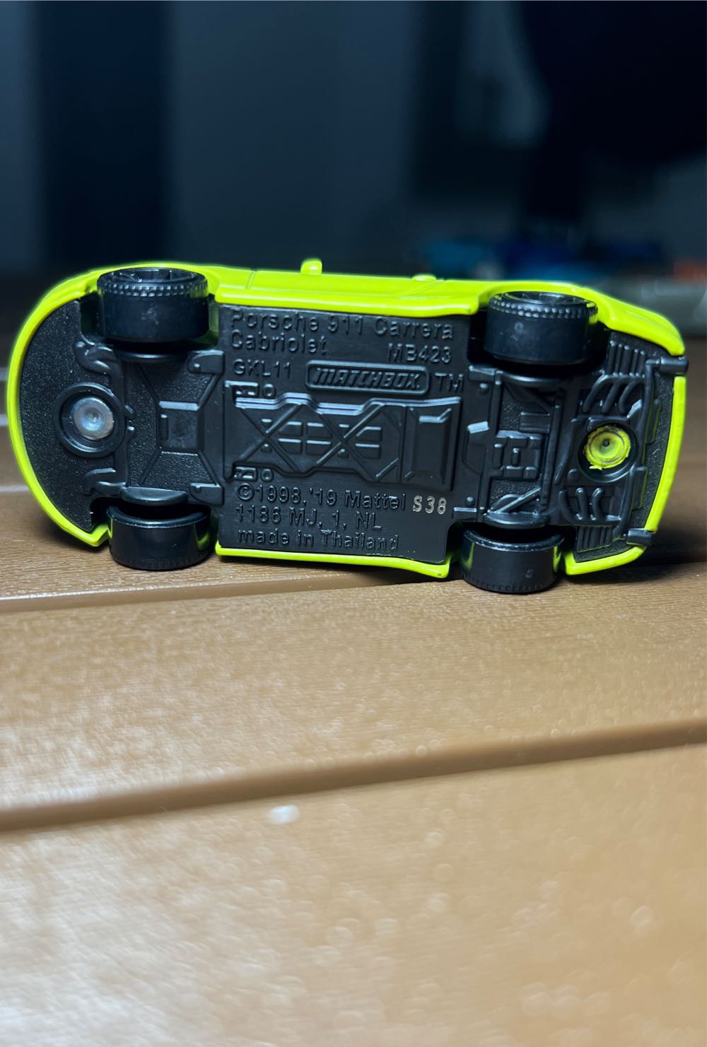 Porche 911 Carrera Cabriolet - MBX Adventure City toy car collectible - Main Image 2