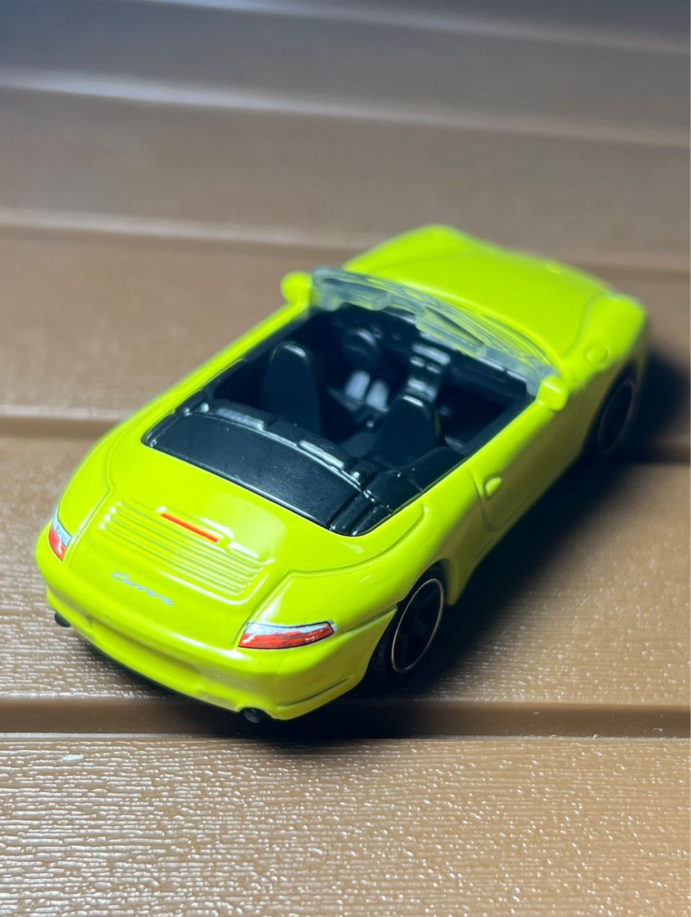 Porche 911 Carrera Cabriolet - MBX Adventure City toy car collectible - Main Image 3