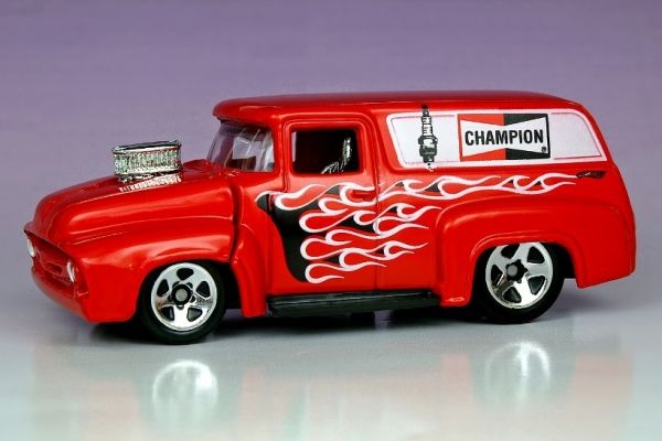 1956 Ford F-100 - HW Performance toy car collectible - Main Image 2