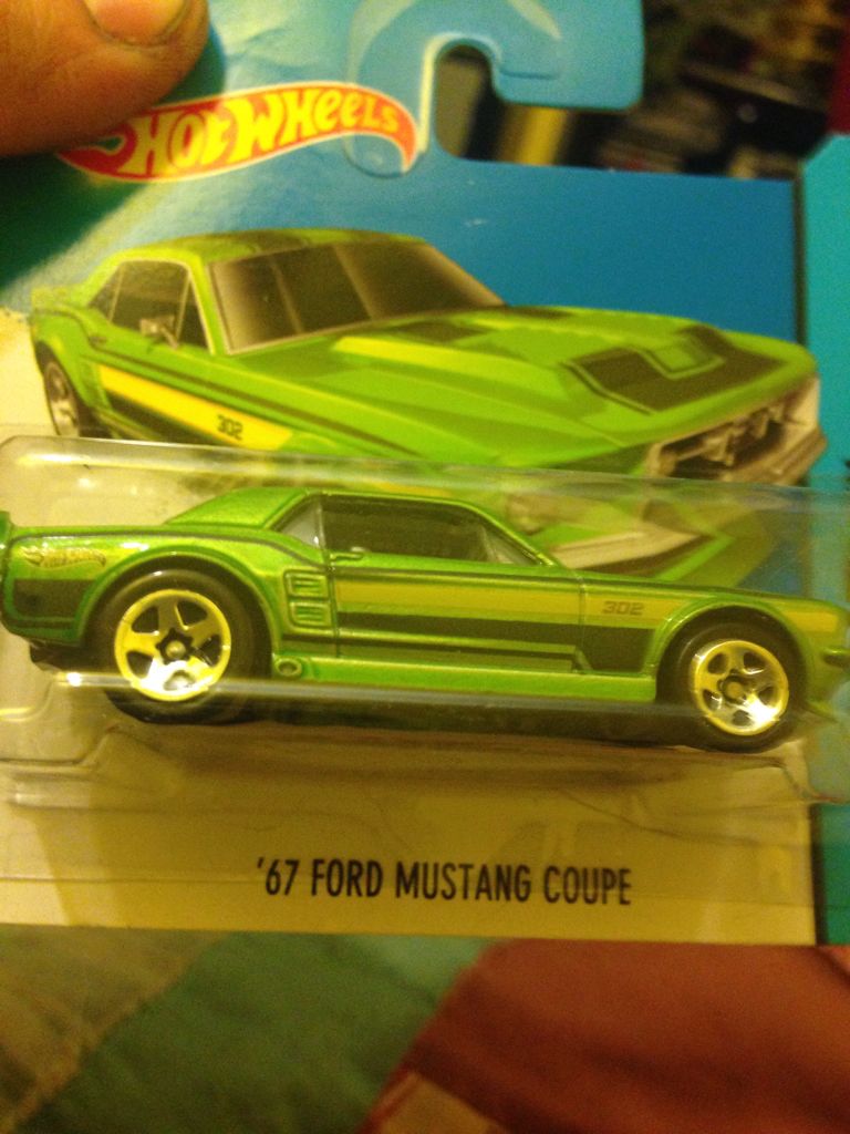 ‘67 Ford Mustang Coupe - 2014 - HW City - HW Mustang 50th toy car collectible - Main Image 1