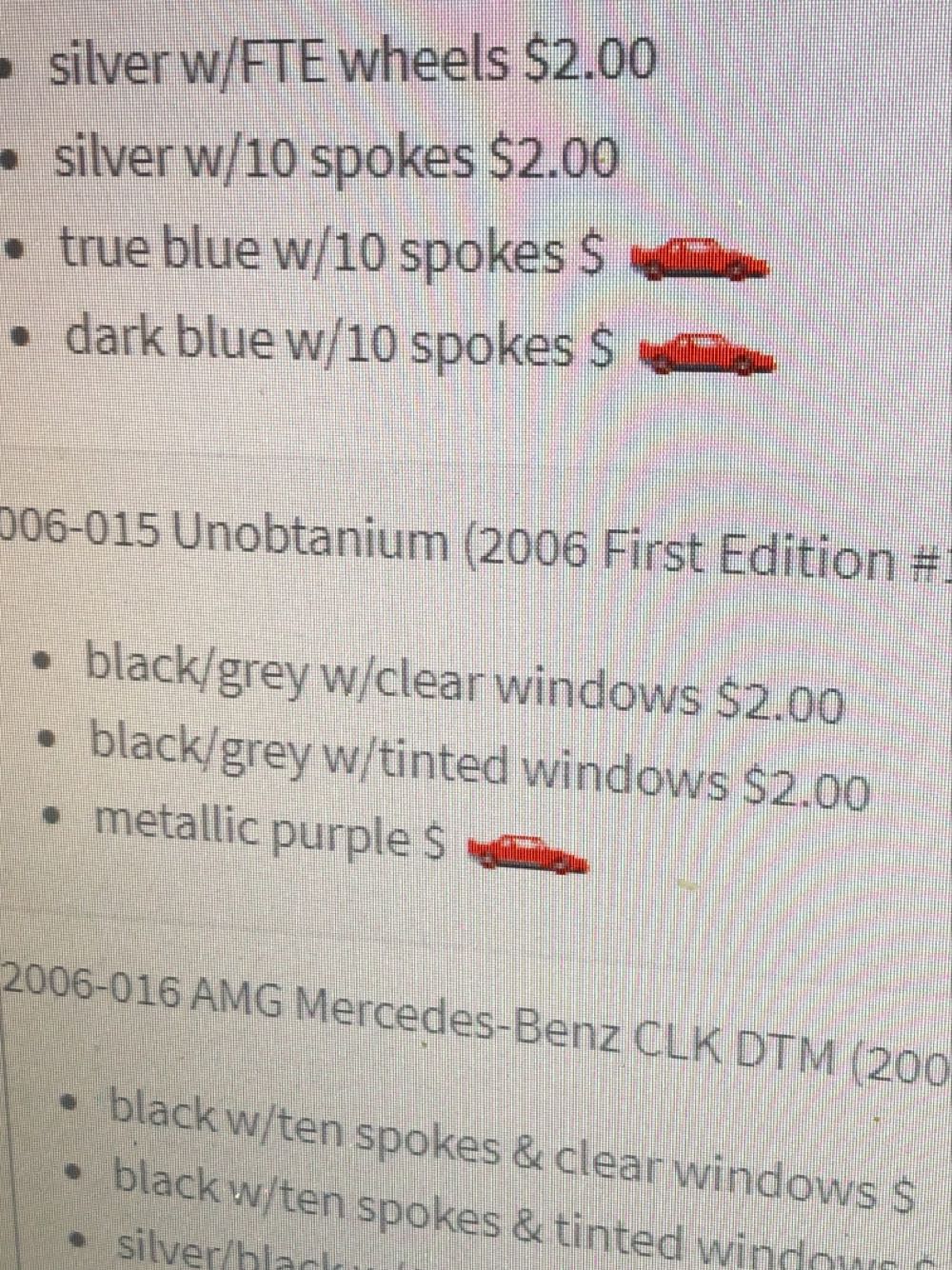 Unobtainium 1 - 2006 First Editions toy car collectible - Main Image 3