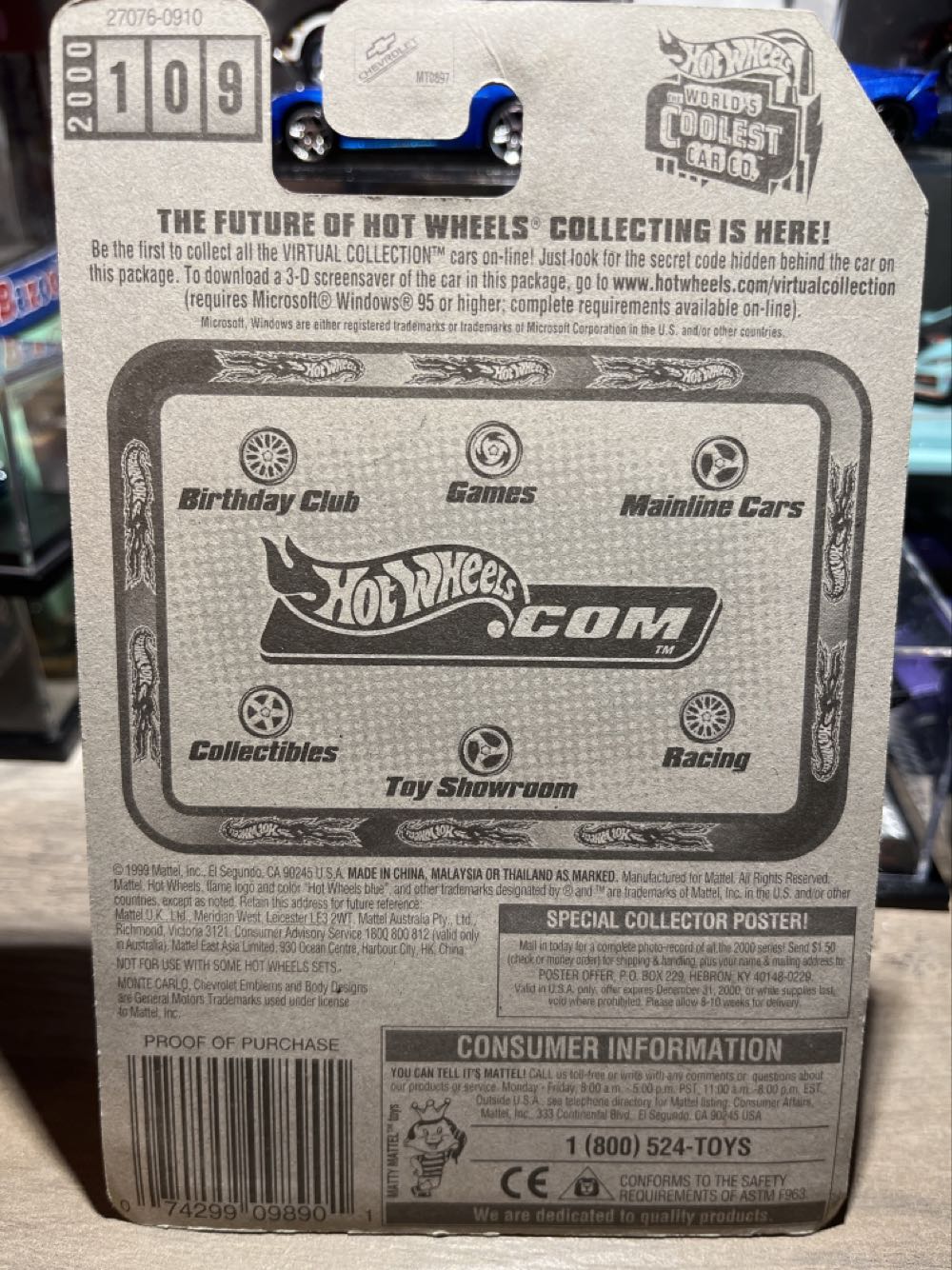 2000 #109 Monte Carlo Concept Car - Virtual Collection toy car collectible - Main Image 3