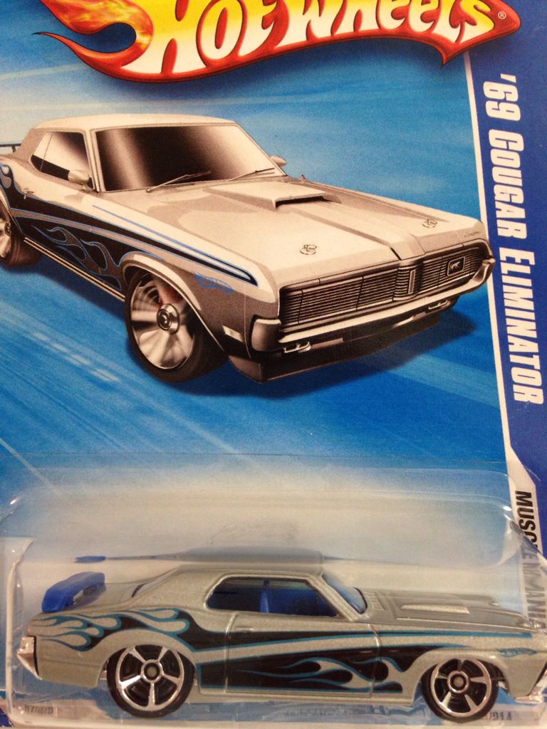 1969 Mercury Cougar Eliminator - Muscle Mania toy car collectible - Main Image 1