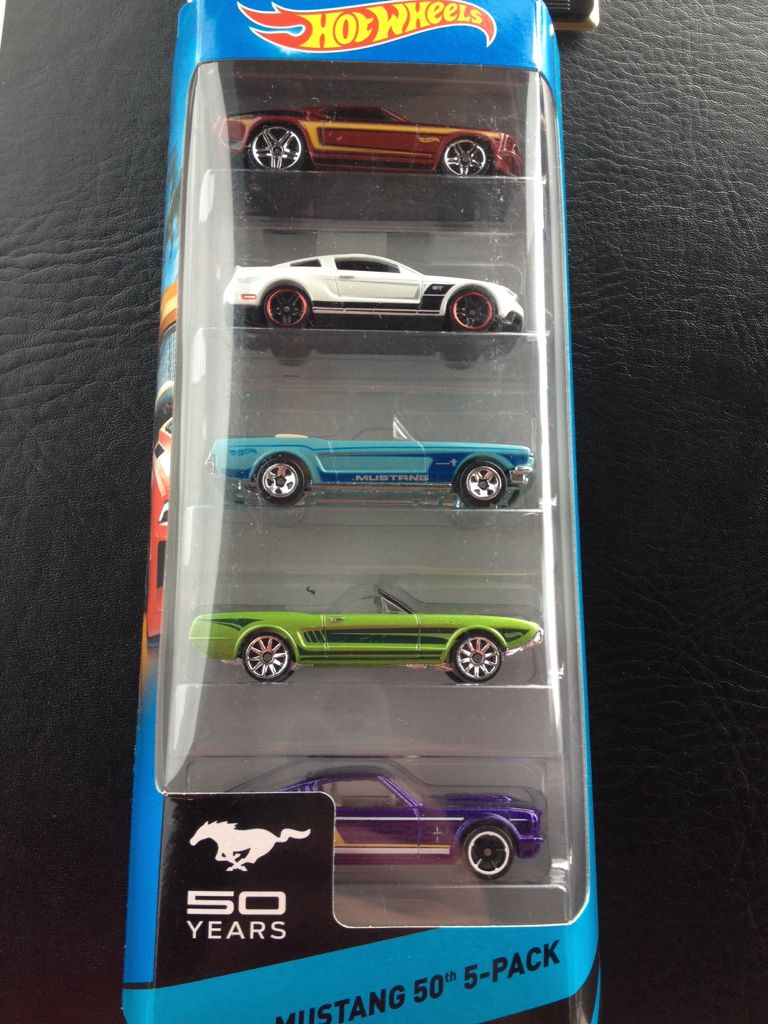 1963 Ford Mustang II Concept - Mustang 50th 5-Pack toy car collectible - Main Image 1
