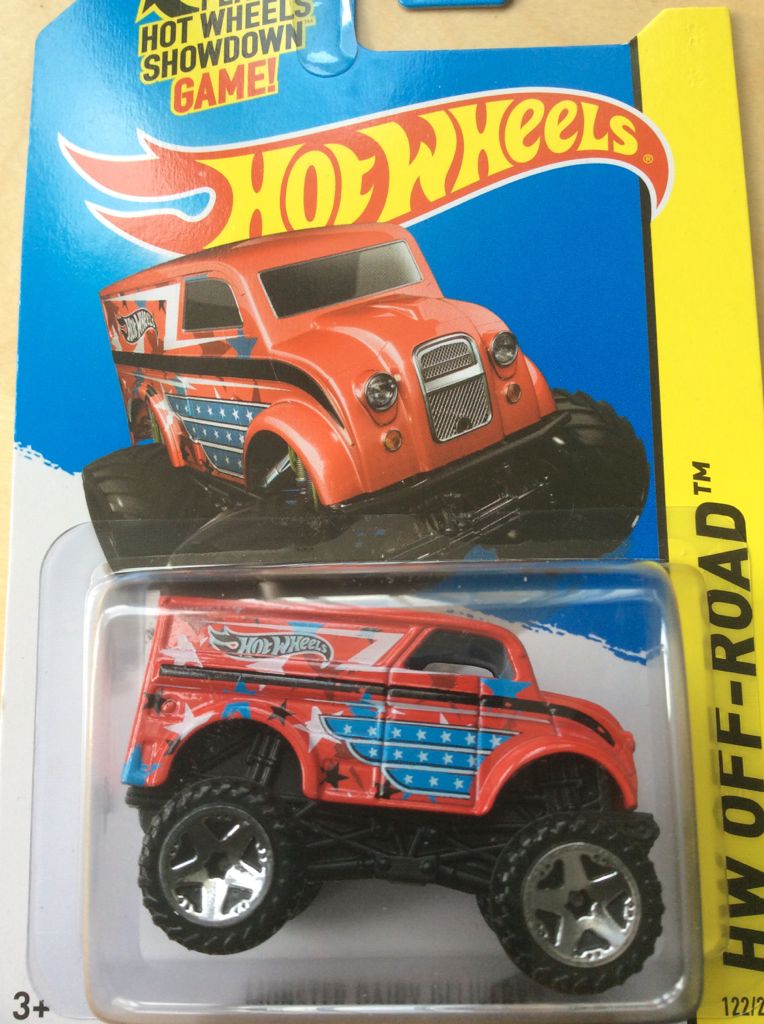 Monster Dairy Delivery - 2014 HW Off-Road toy car collectible - Main Image 1