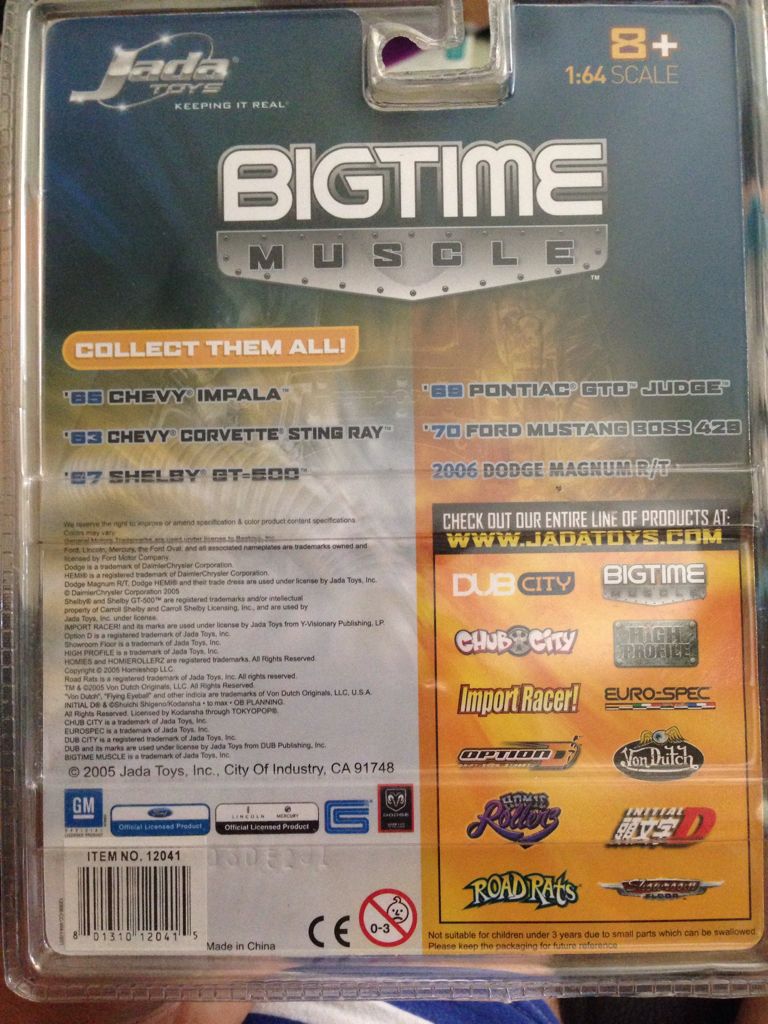 67 Shelby GT-500 - CLTR 045 toy car collectible - Main Image 2