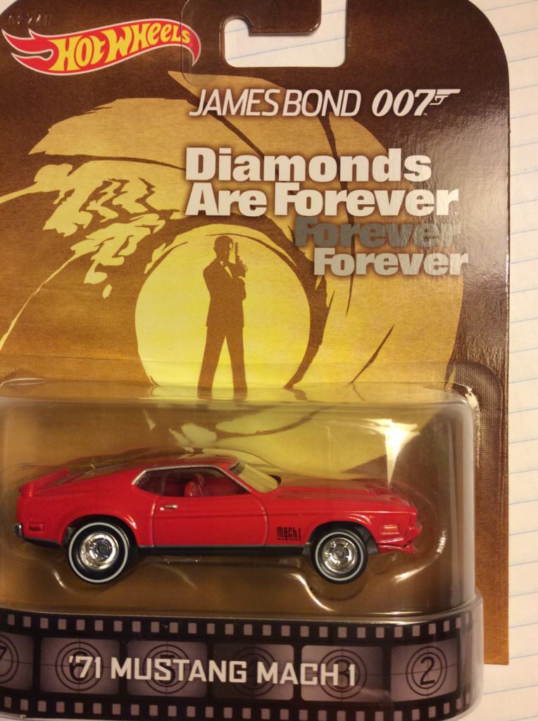 1971 Ford Mustang Mach 1 - 007 Diamonds Are Forever - 2014 Retro Entertainment Series toy car collectible - Main Image 1