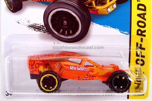 Team Hot Wheels Corkscrew Buggy - HW Off-Road - 2014 Off Track toy car collectible - Main Image 2