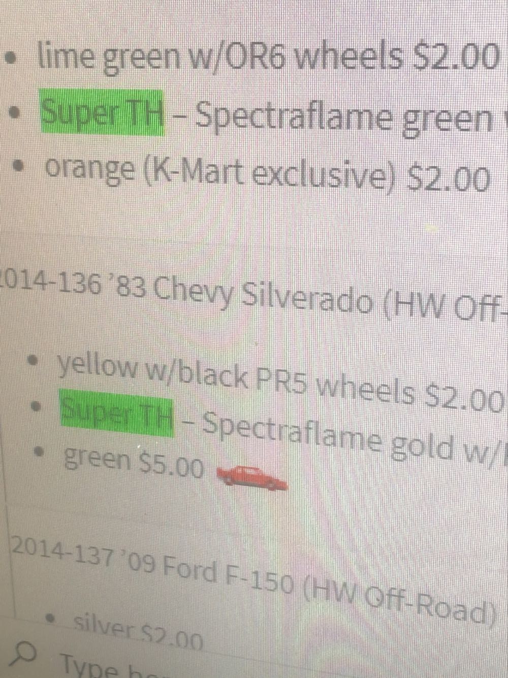 ’83 HW Chevy Silverado - HW Off-Road toy car collectible - Main Image 3