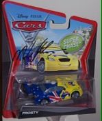Frosty - (2014 - World of Cars) NEON RACERS (12) toy car collectible - Main Image 1
