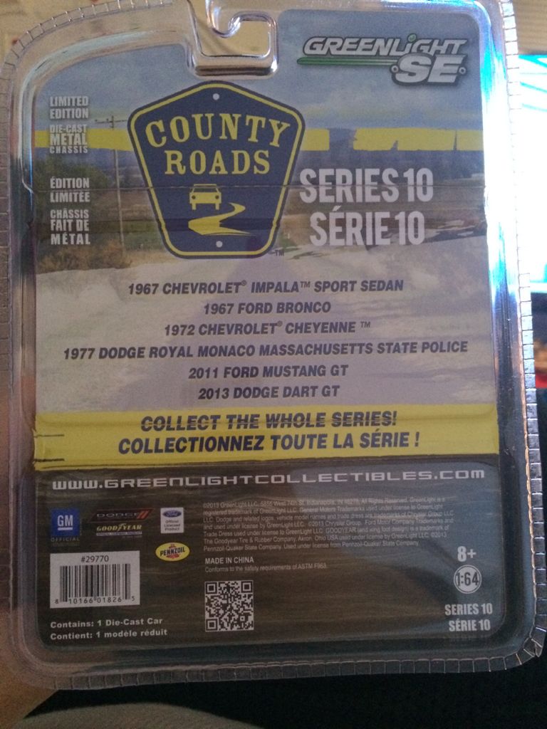 Dodge Dart GT - County Roads toy car collectible - Main Image 2