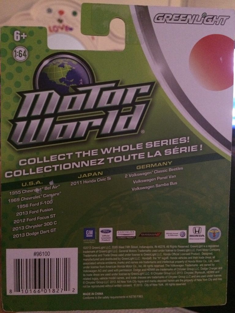 Honda Civic Si - 2015 GL Motor World American Series 12 toy car collectible - Main Image 2