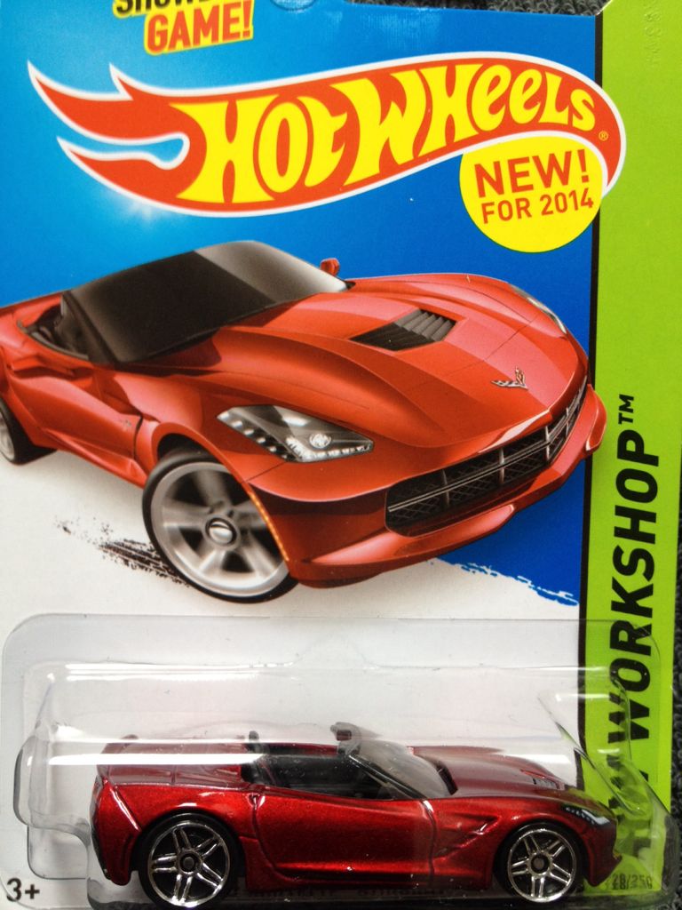 ‘14 Corvette Stingray - 2014 - HW Workshop - Then & Now toy car collectible - Main Image 1