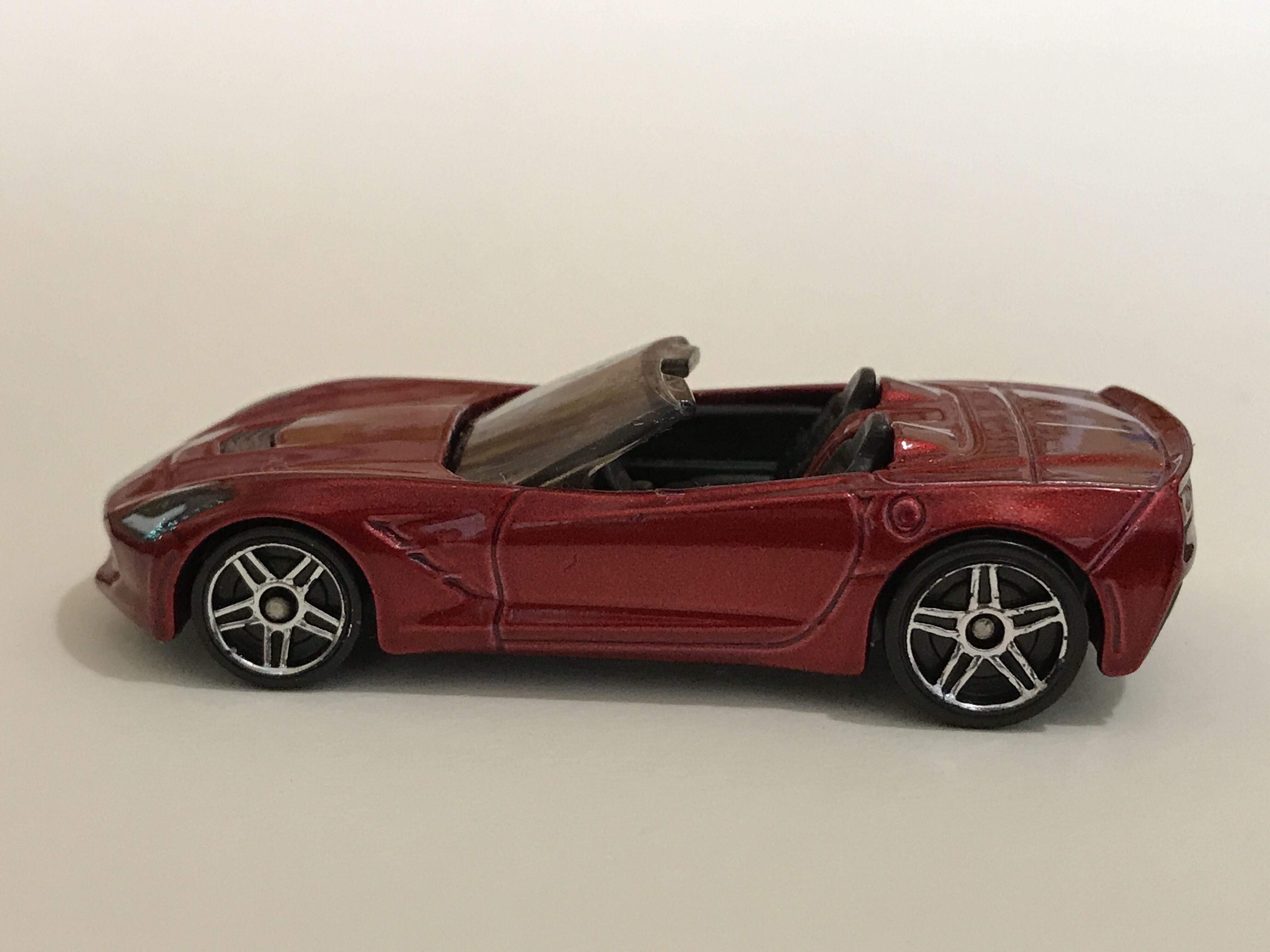 8/10 ’14 Corvette Stingray - 2014 - HW Workshop - Then & Now toy car collectible - Main Image 3