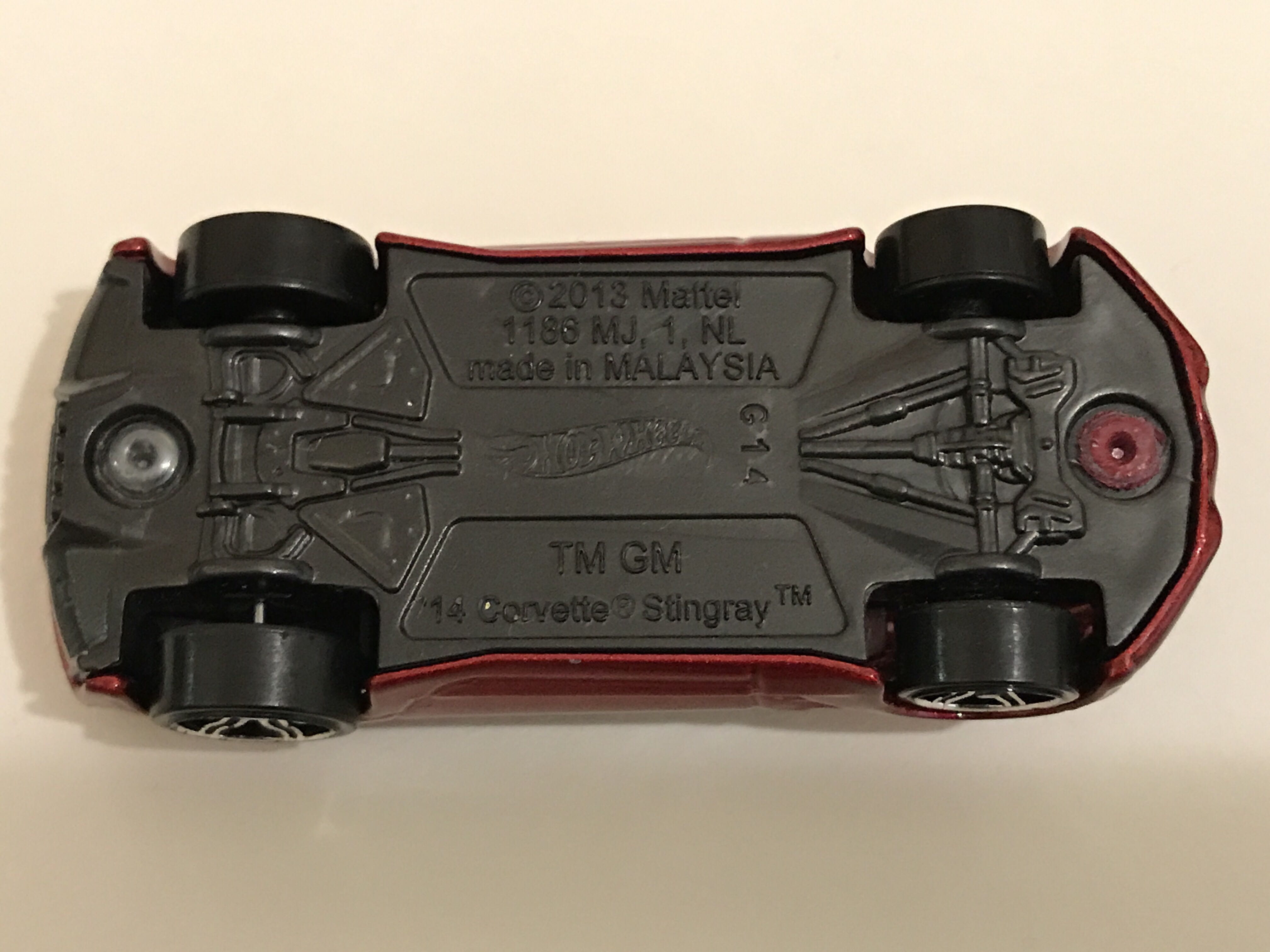 ‘14 Corvette Stingray - 2014 - HW Workshop - Then & Now toy car collectible - Main Image 4