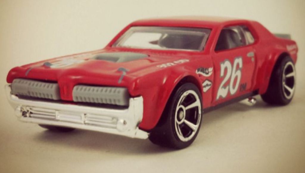 Mercury ‘68 Cougar - HW Race Track Aces toy car collectible - Main Image 2