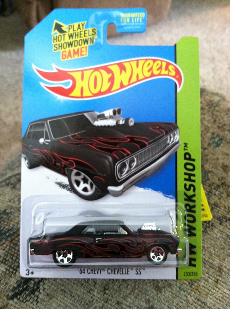 Chevy Chevelle SS ‘64 - HW WORKSHOP toy car collectible - Main Image 1