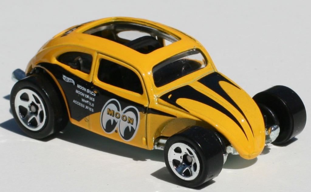 Custom Volkswagen Beetle (Lnm) - ’14 HW Workshop toy car collectible - Main Image 2