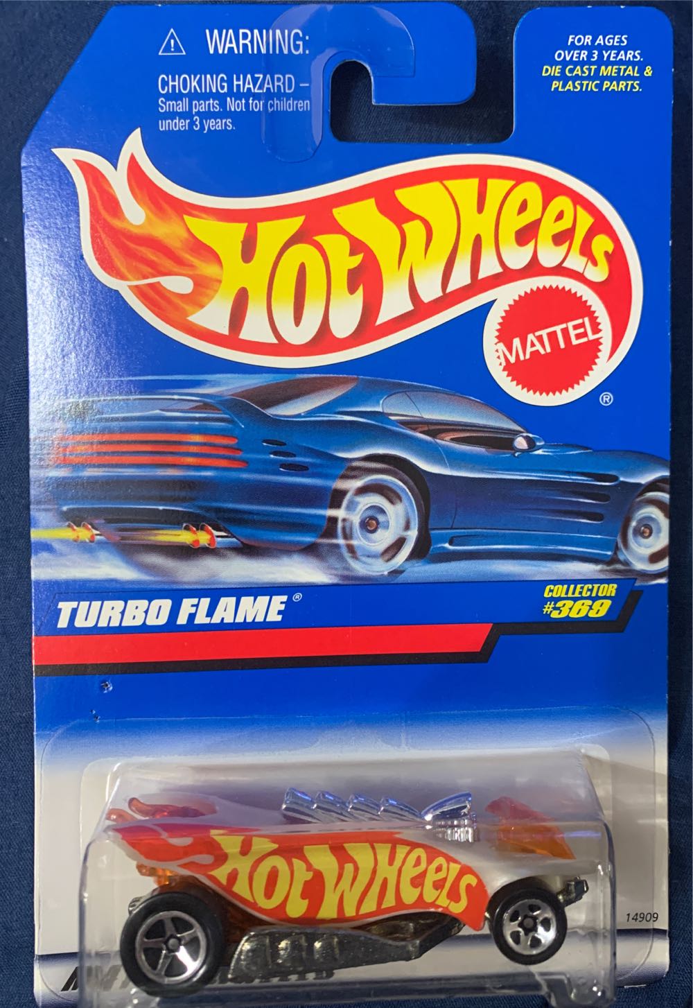 Turbo Flame - 1996 First Editions toy car collectible - Main Image 4