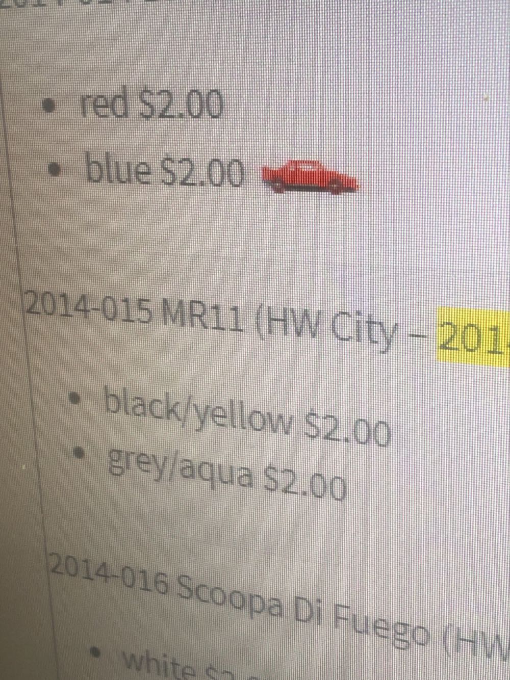 MR11 - Goal toy car collectible - Main Image 3