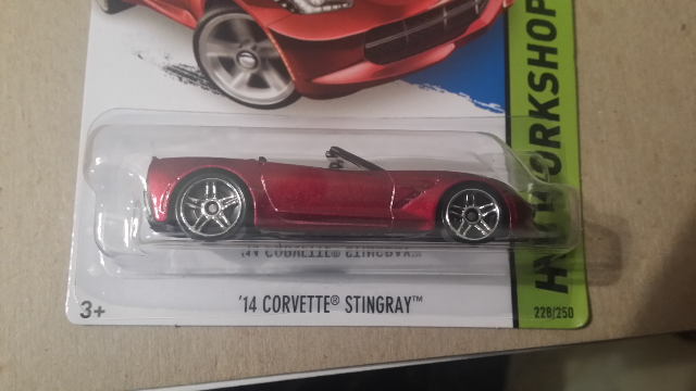 ’14 Corvette Stingray - 2014 HW WORKSHOP - Then And Now toy car collectible - Main Image 2